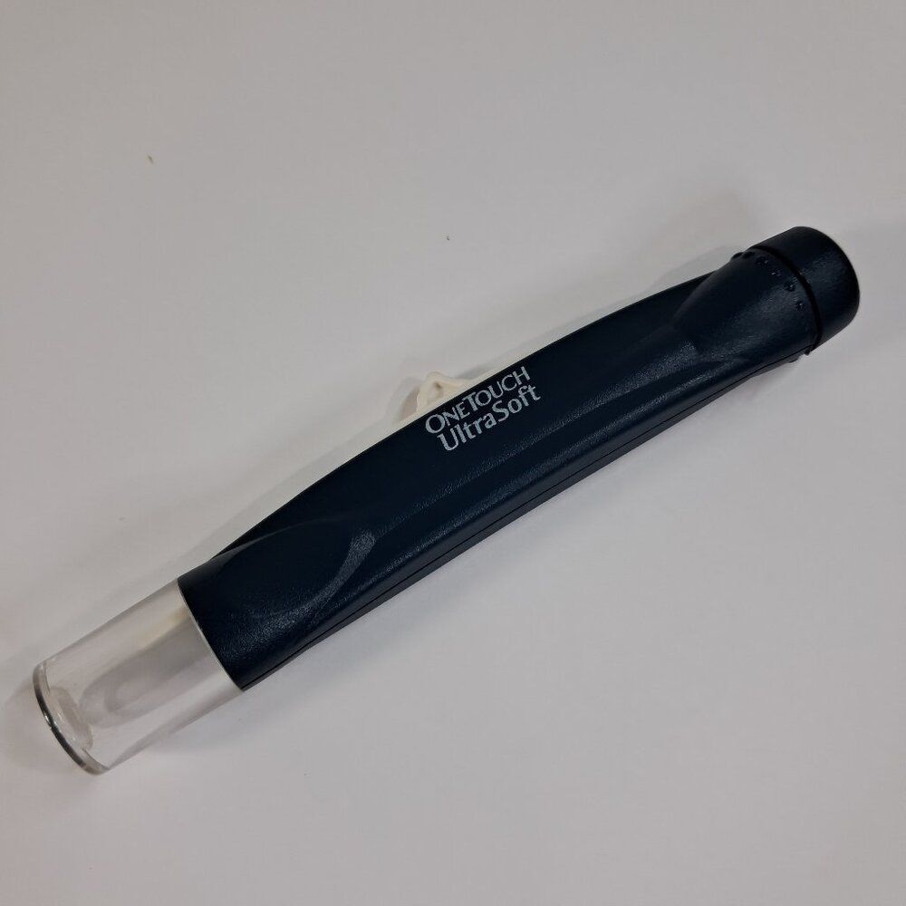 OneTouch UltraSoft Penlet Lancing Device‎ Pen One Touch Ultra Soft Clear Cap
